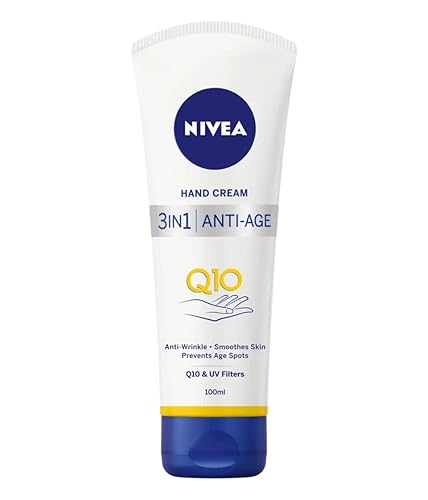 Nivea Q10 Plus Age Care Hand Cream 100Ml - Anti-Aging Moisturizer For Smooth Skin