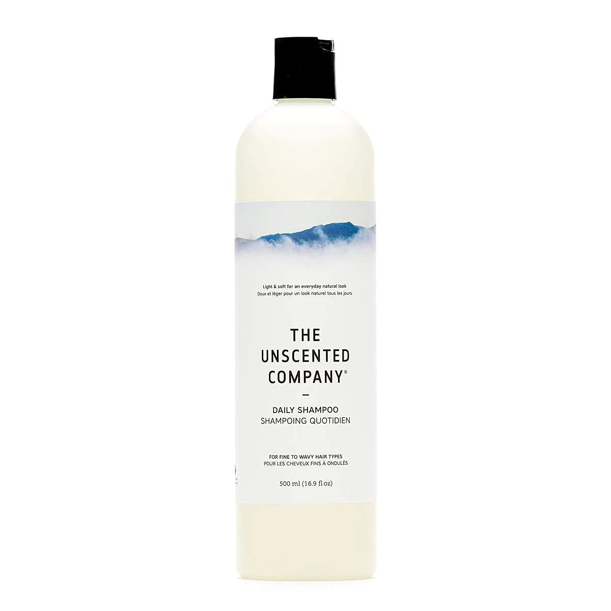 The Unscented Company Daily Shampoo 500 Ml - Gentle, Sulfate-Free, Eco-Friendly Cleanser