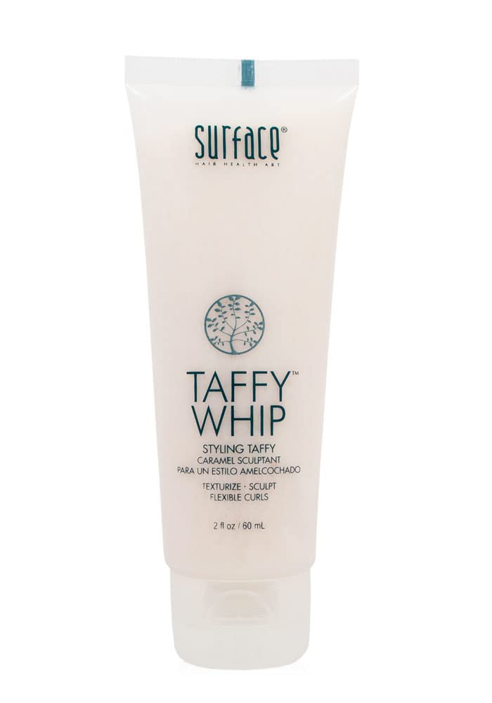 Surface Hair Taffy Whip - 2 Oz Styling Sculptant For Men & Women With Natural Fibers