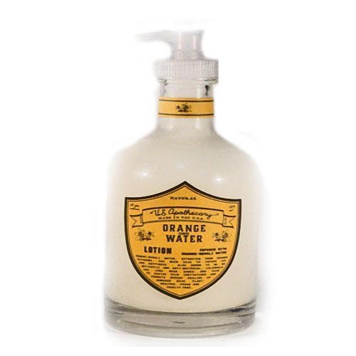 U.S. Apothecary Orange Flower Water Hand Lotion 12 Oz - Natural Moisturizer