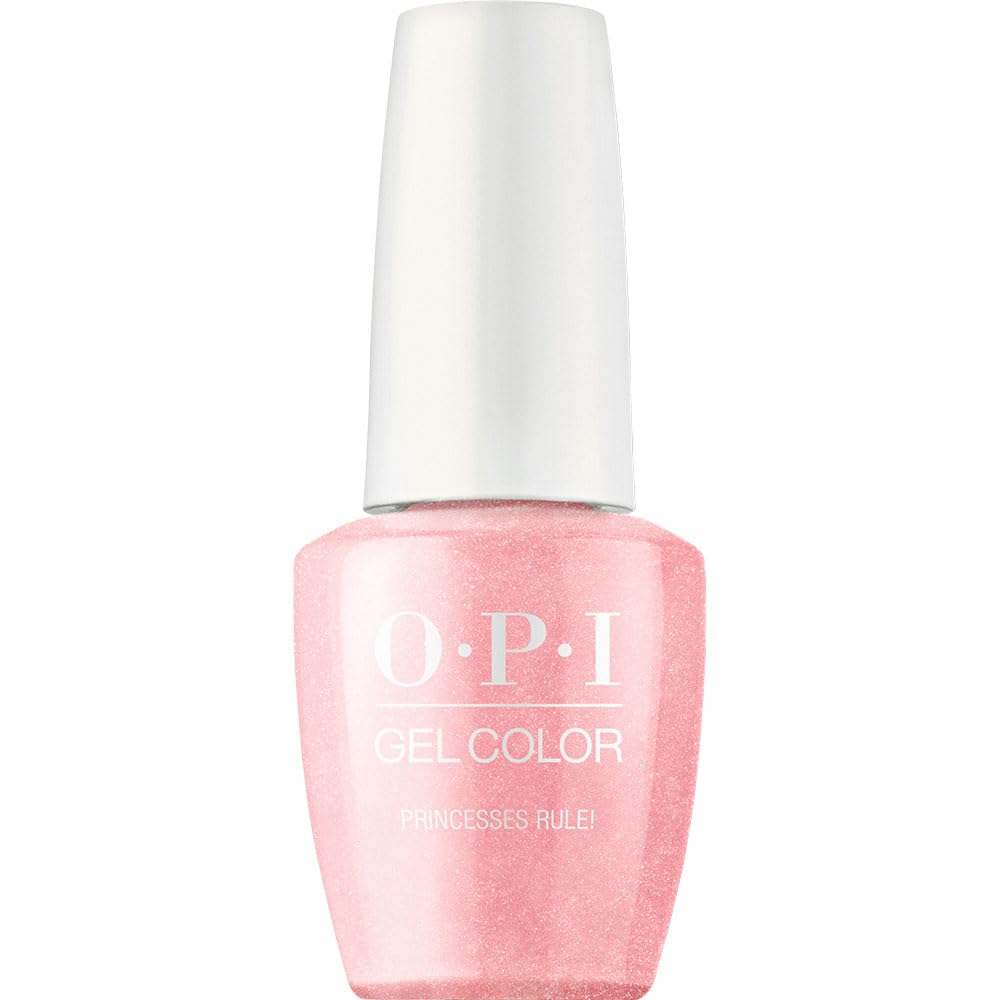 Opi Gelcolor Princesses Rule! Pink Gel Nail Polish, 0.5 Fl Oz - Long-Lasting Shine