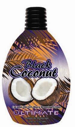 Ultimate Black Coconut Bronzer Tanning Lotion 11Oz - Deep Tan & Moisturizing Formula