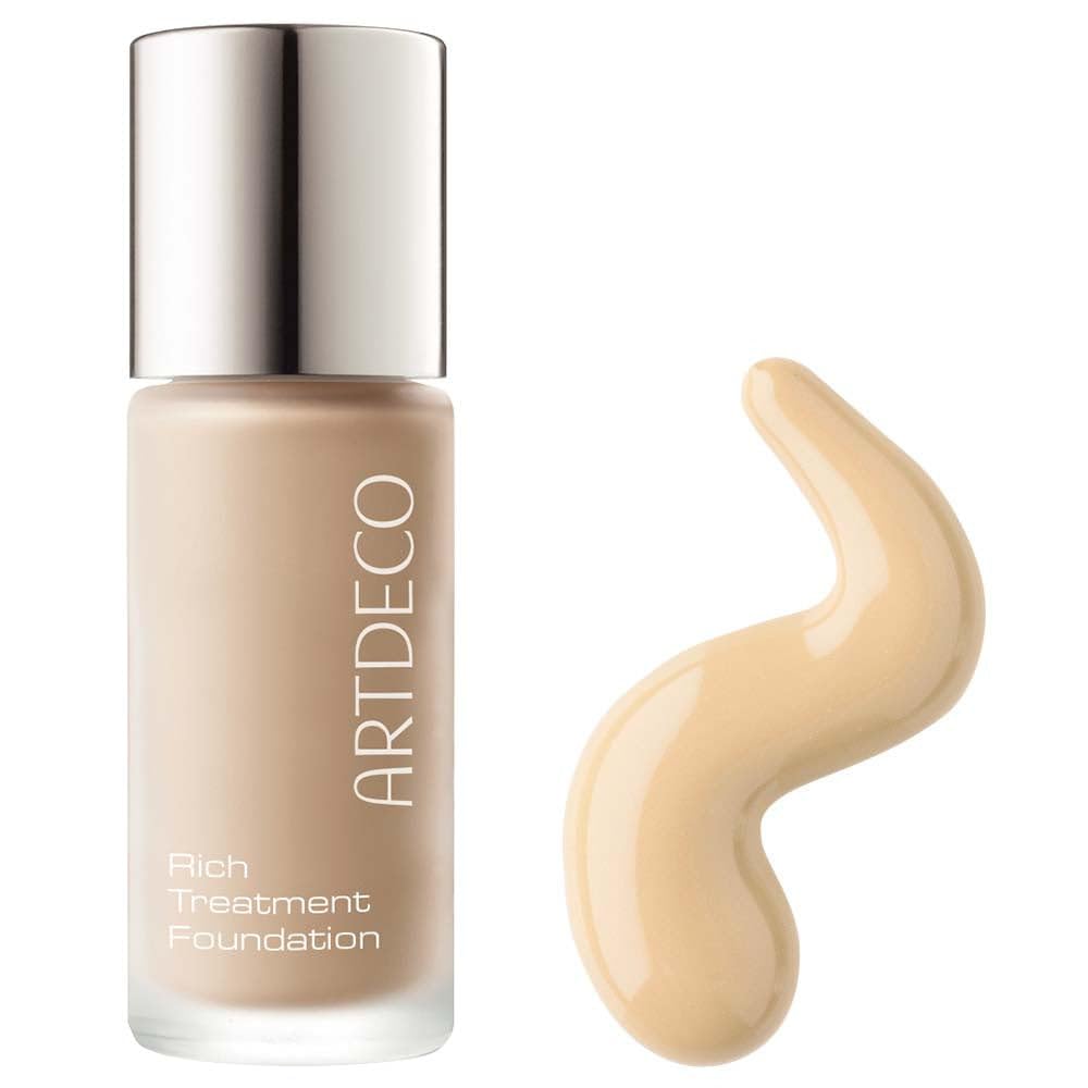 Artdeco Rich Treatment Foundation Creamy Honey N°17, Long-Lasting, Vegan, 0.67 Fl Oz