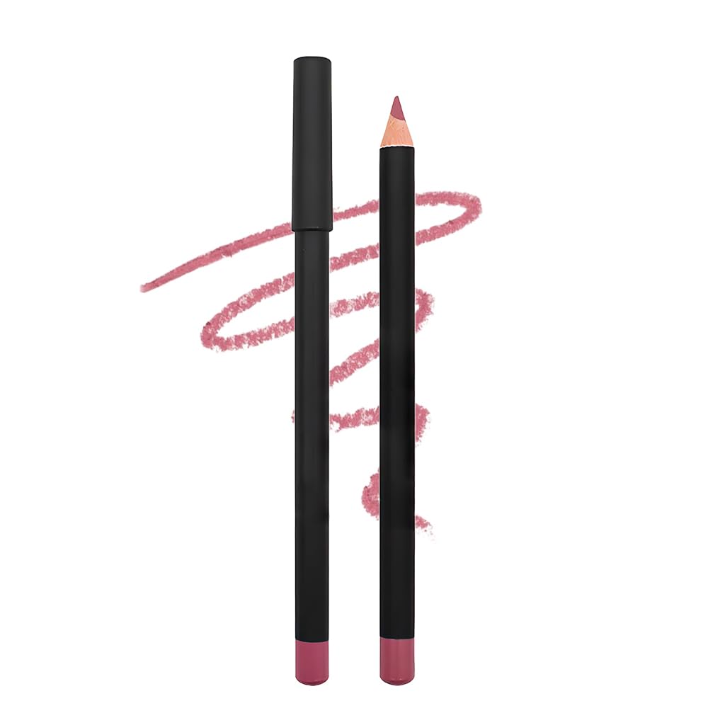 Suake 2 Pcs Lip Liner Pencils Set – Natural Nude Brown Beige, Waterproof For Daily Makeup