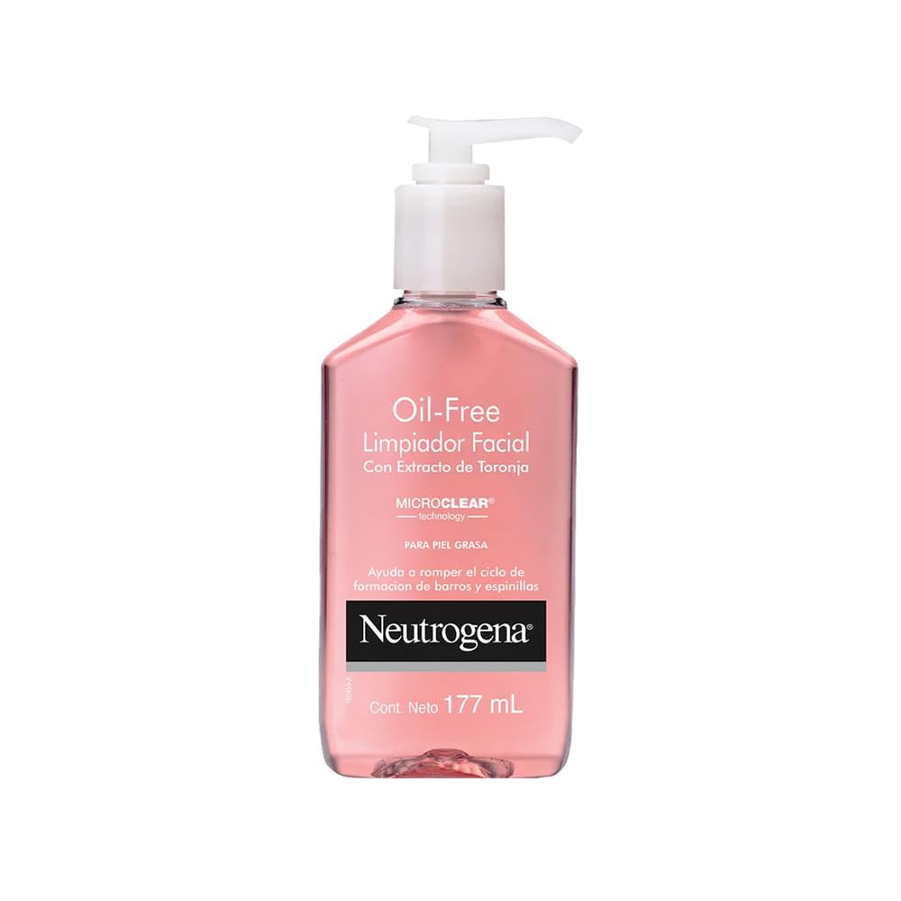 Neutrogena Oil-Free Pink Grapefruit Acne Wash With 2% Salicylic Acid, 6 Fl Oz