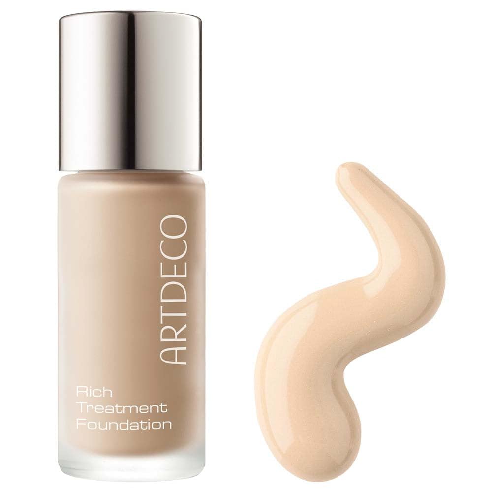 Artdeco Rich Treatment Foundation Soft Shell N°9 - Flawless, Long-Lasting, Vegan Makeup 0.67 Fl