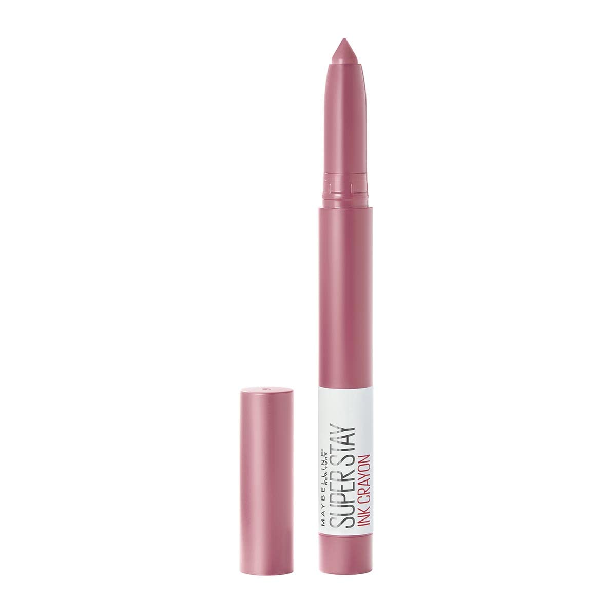 Maybelline Super Stay Ink Crayon Lipstick, Matte, Longwear, Seek Adventure, 0.04 Oz