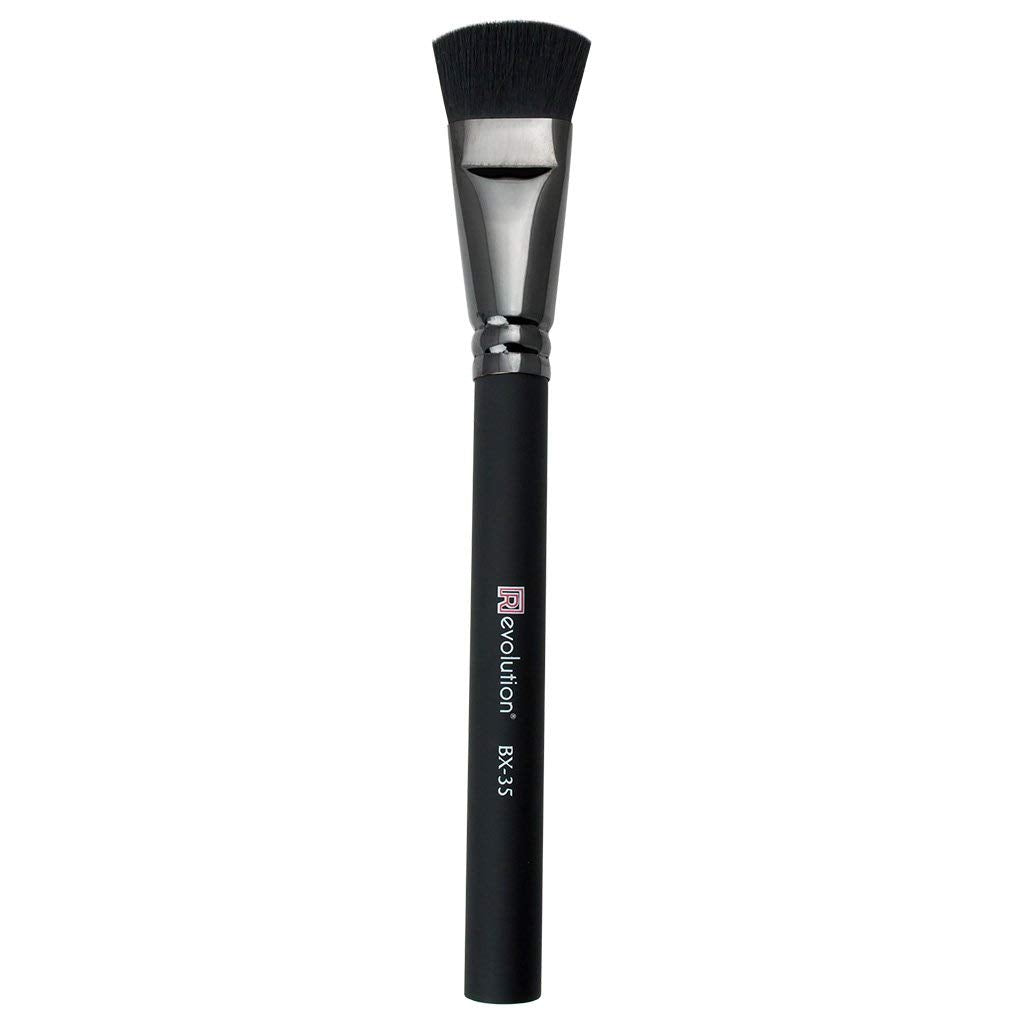 Royal & Langnickel Revolution Bx-35 Contour Makeup Brush - Highlighting & Blending Tool