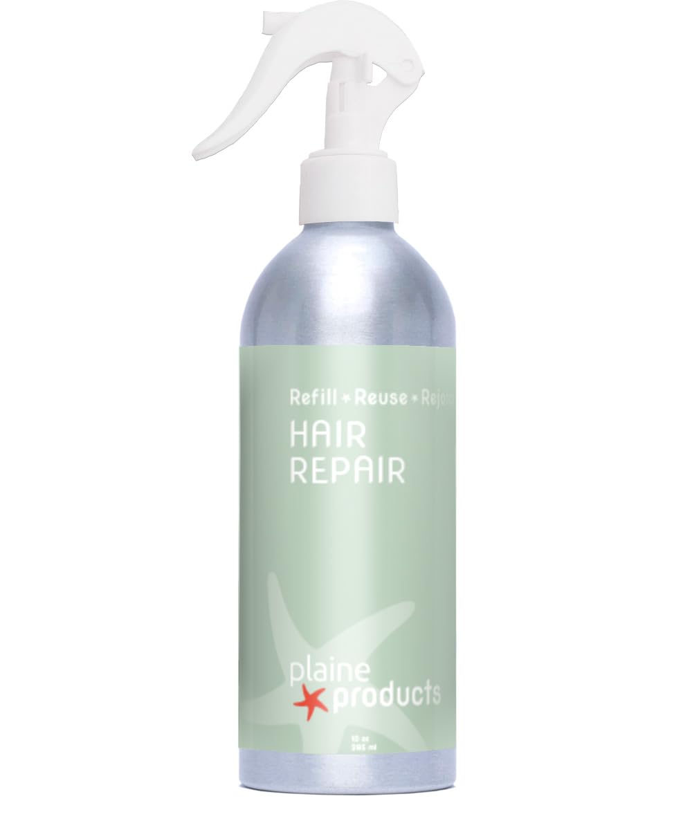 Plaine Products Eco Friendly Refillable Hair Repair, 10 Oz - Sustainable Hair Care Solution