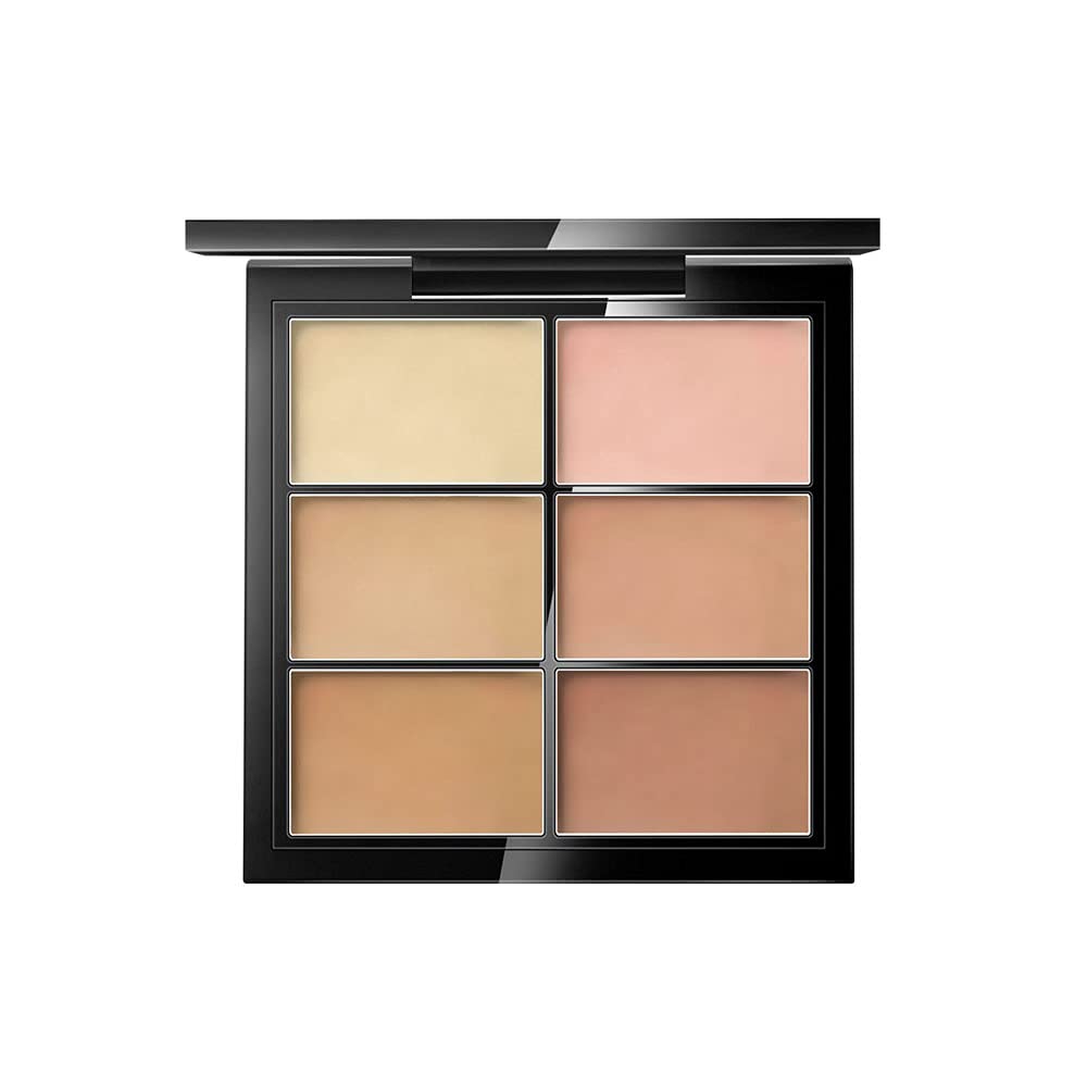 Zfc 6 Colors Concealer Palette - Full Coverage Makeup Contour Kit For Flawless Skin