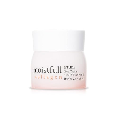 Etude Moistfull Collagen Eye Cream 28Ml - Hydrating Korean Skin Care For Bright Eyes