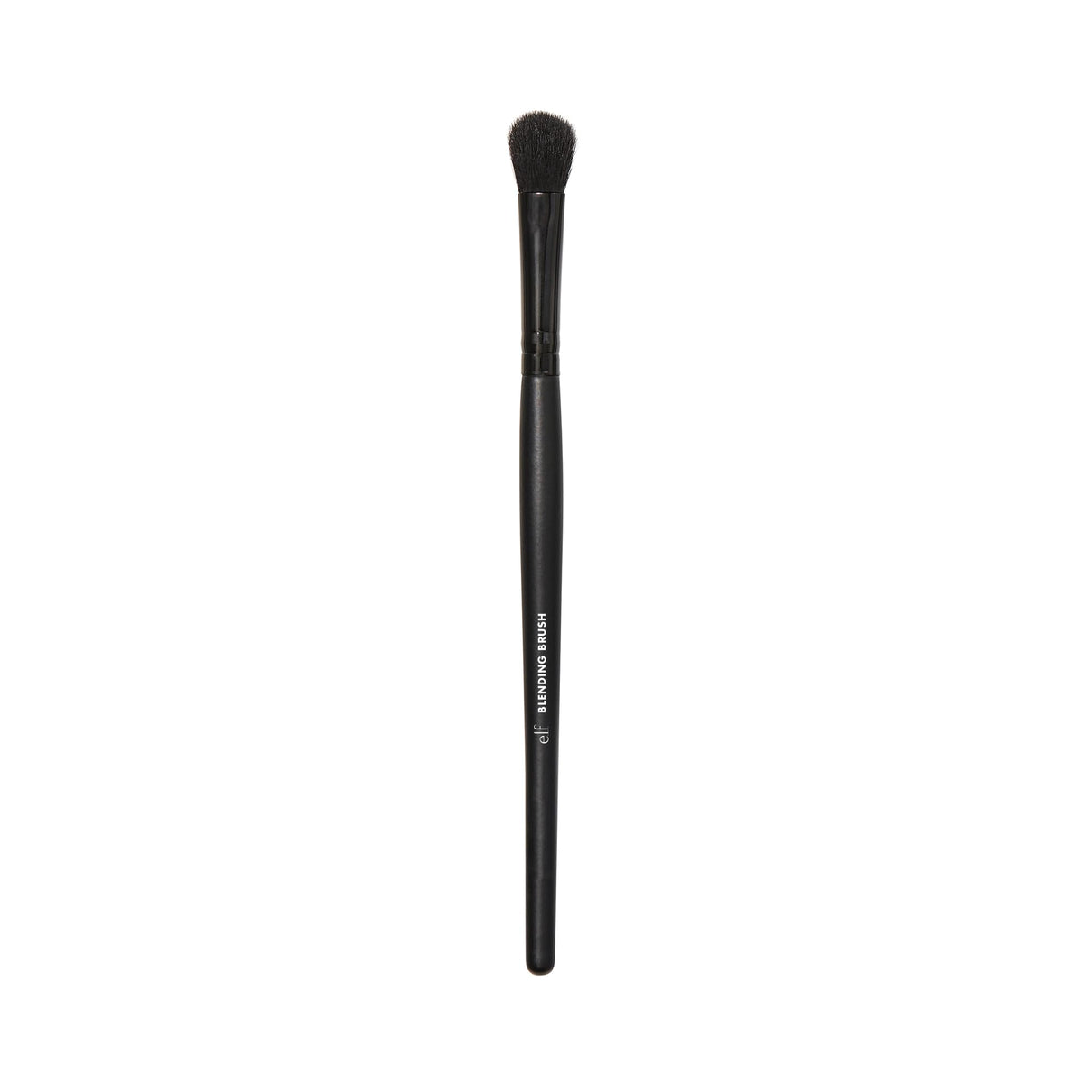 E.L.F. Blending Brush - Dome-Shaped, Vegan Synthetic Bristles For Eyeshadow & Concealer, Black