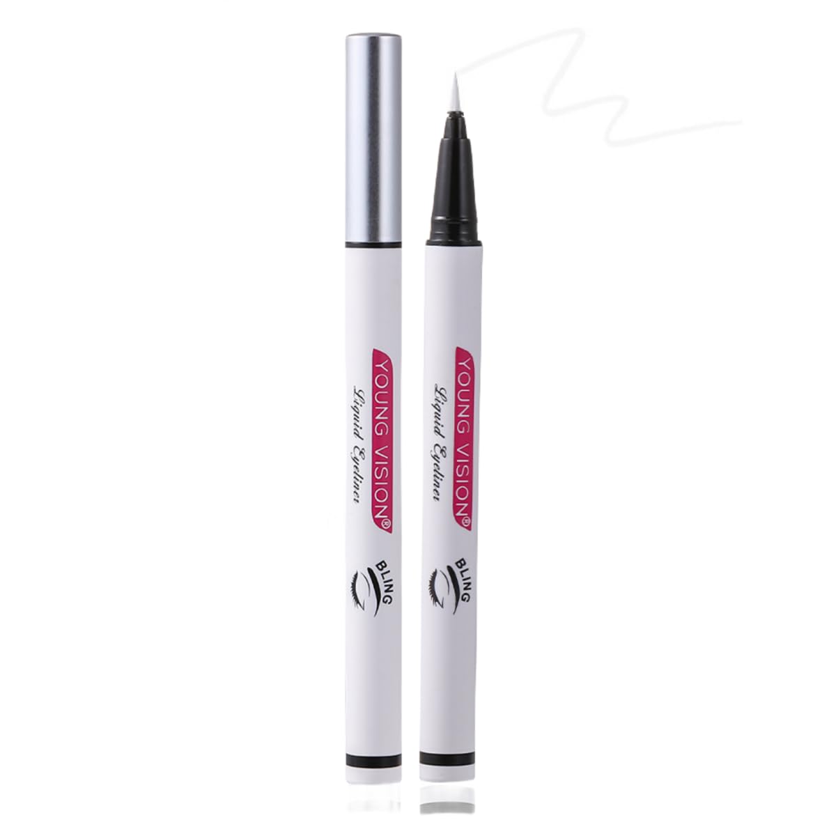 Onarisae Waterproof Eyeliner Pencil, Long Lasting, Smudge Resistant, B-Cool White, 0.03 Fl