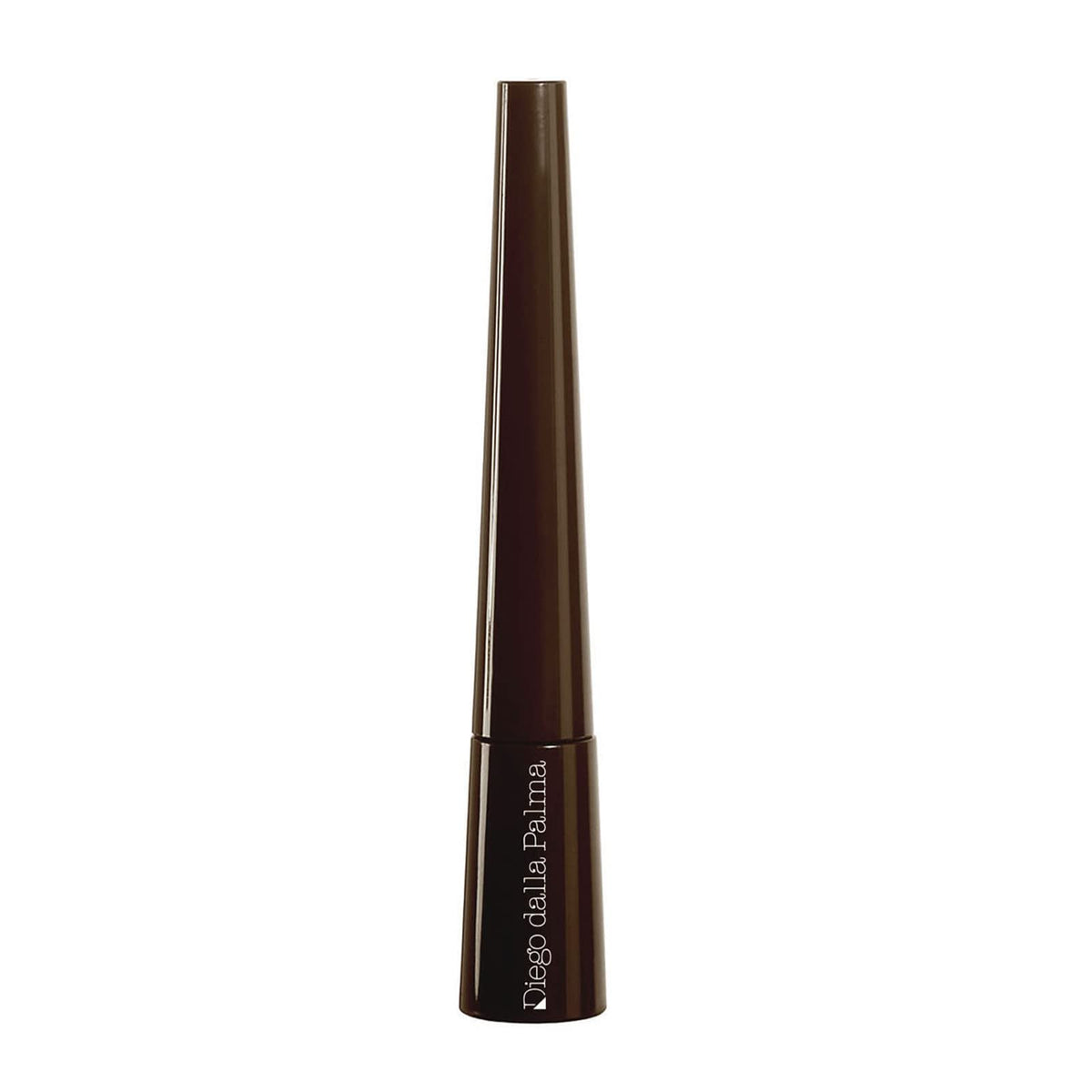 Diego Dalla Palma 02 Dark Brown Eyeliner - Liquid Formula, Quick Dry, Water Resistant, Matte Finish