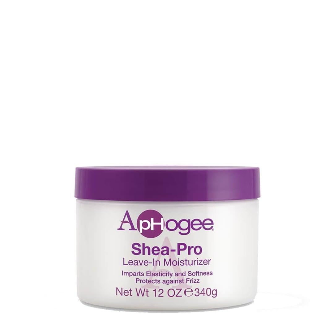 Aphogee Shea Pro Leave-In Moisturizer, 12 Ounce - Hydrating Hair Care Treatment