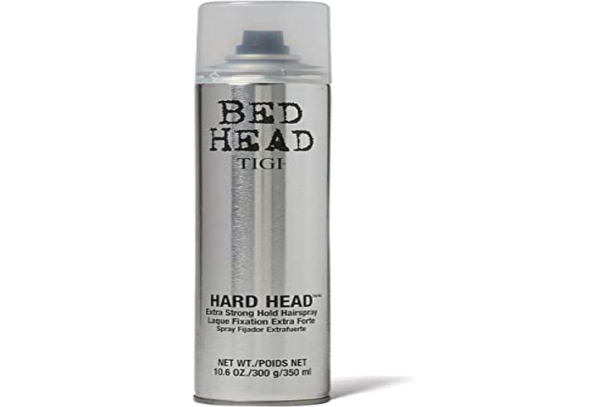 Tigi Bed Hard Head Extra Strong Hold Hair Spray, Tan, 10.6 Oz - Ultimate Styling Control