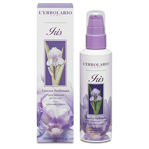 LErbolario Loti LErbolario Perfumed Caress  Iris  Floral  Powdery Scent  Fast Absorbing  Smoothing Body Fluid  Cruelty Free 