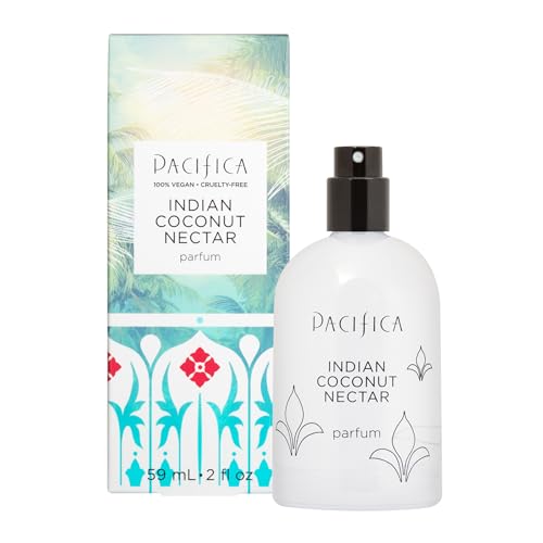 Pacifica Indian Coconut Nectar Perfume - Vegan, Cruelty-Free, 2 Fl Oz Eau De Toilette