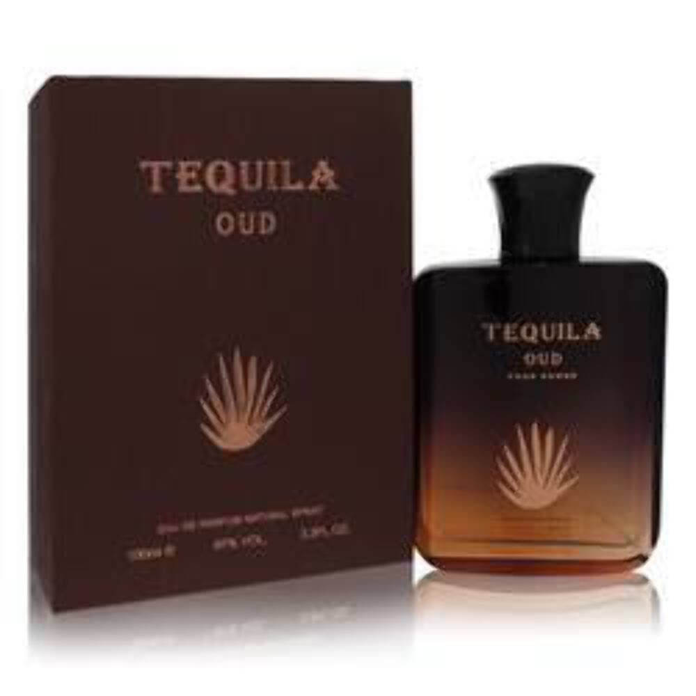 Tequila Oud for Men Eau de Parfum Spray, 3.3 Fl Oz - Exotic Fragrance for Him, Long-lasting Scent, Perfect Gift for Men