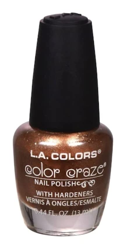 Lac Color Craze Nail Polish - Copper, 0.44 Fl Oz | Cosmetics & Beauty Products