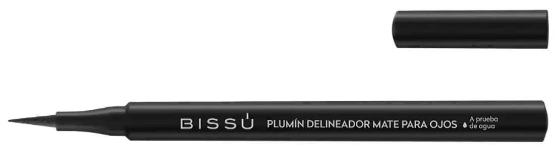 Bissú Waterproof Liquid Matte Eyeliner - Black, 1Ml, Long-Lasting Precision Makeup