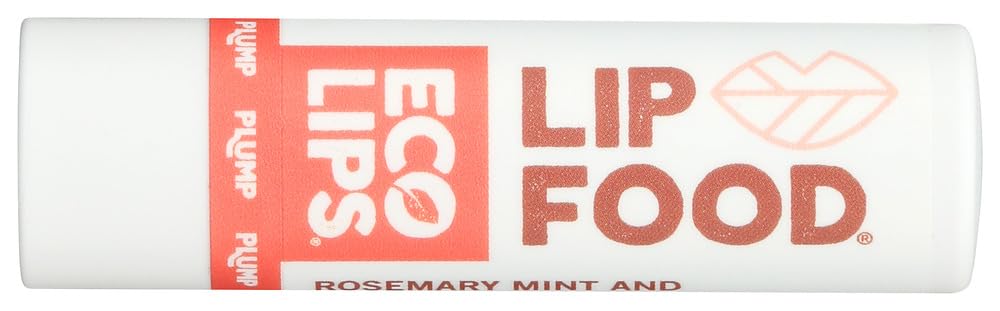 Eco Lips Lip Food® Plump Organic Lip Balm - 0.15 Oz. Nourishing Pink Lip Care