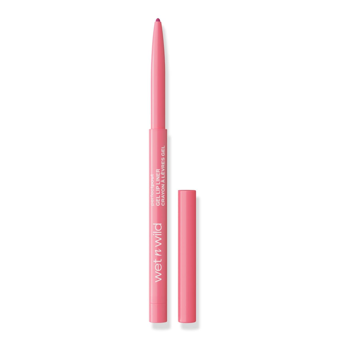 Wet N Wild Perfect Pout Waterproof Gel Lip Liner, Vegan, Long-Lasting Color, Comes Naturally