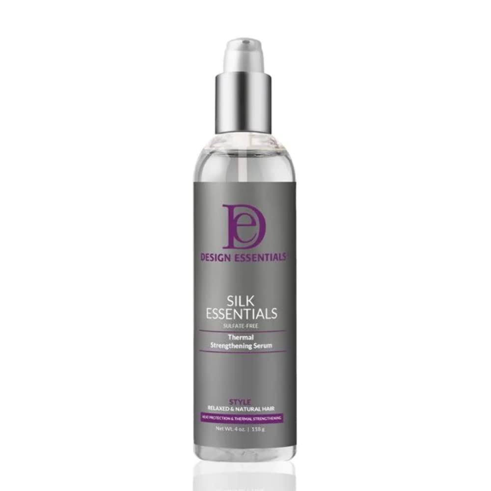 Design Essentials Silk Essentials Thermal Strengthening Serum, 4 Fl Oz, Clear, Weightless Style