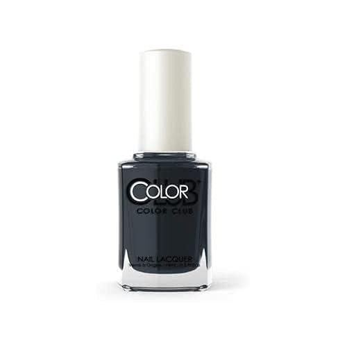 Color Club Oh My Goth Grey Nail Lacquer - 0.5 Fl Oz, High-Quality Nail Polish