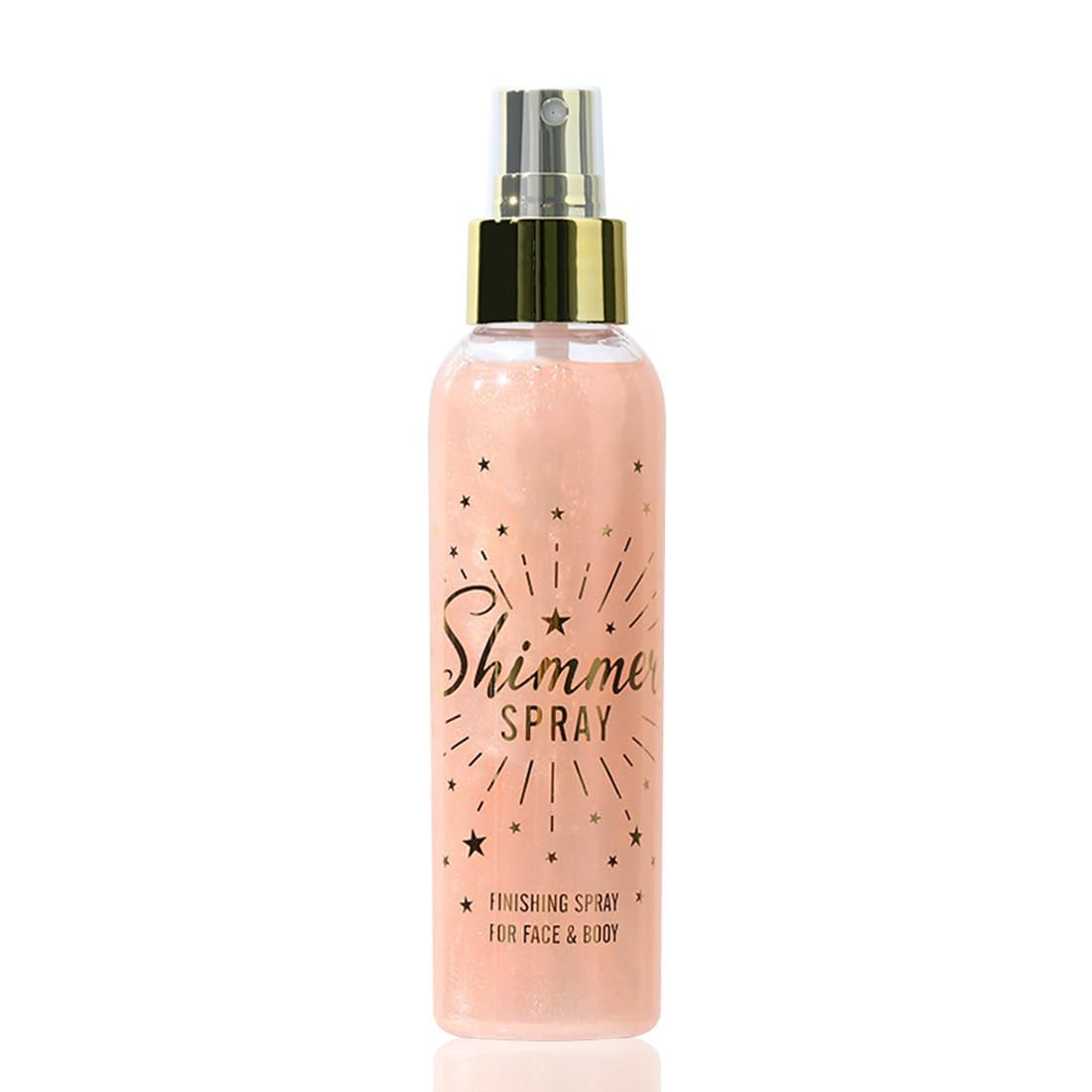 Zentanmei Copper Glitter Spray For Hair & Body - Quick-Drying Waterproof Shimmer, 3.72 Fl Oz