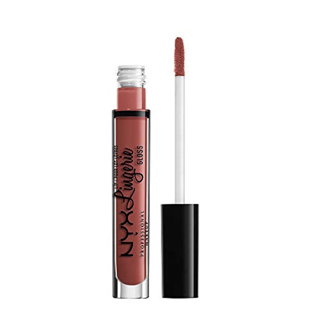 Nyx Professional Makeup Lip Lingerie Gloss - Spirit Nude Pink, 0.11 Ounce