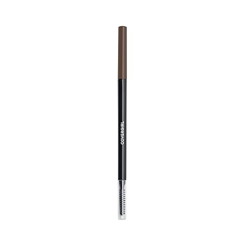 Covergirl Easy Breezy Brow Pencil - Micro-Fine Tip, Built-In Spoolie, 715 Honey Brown