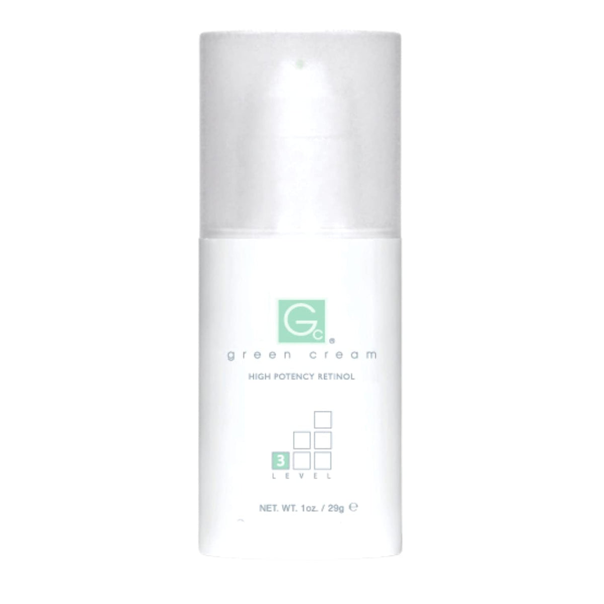 Advanced Skin Technology Green Cream Retinol Level 3, High Potency, 1 Oz Airless Pump