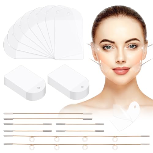 Ahandmaker 60 Pcs Face Lift Tape, Invisible Lifting Tape For Neck, Wrinkles & Sagging Skin