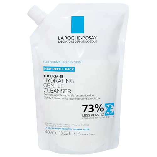 La Roche-Posay Toleriane Hydrating Face Cleanser With Niacinamide & Ceramides, 13.52 Fl Oz