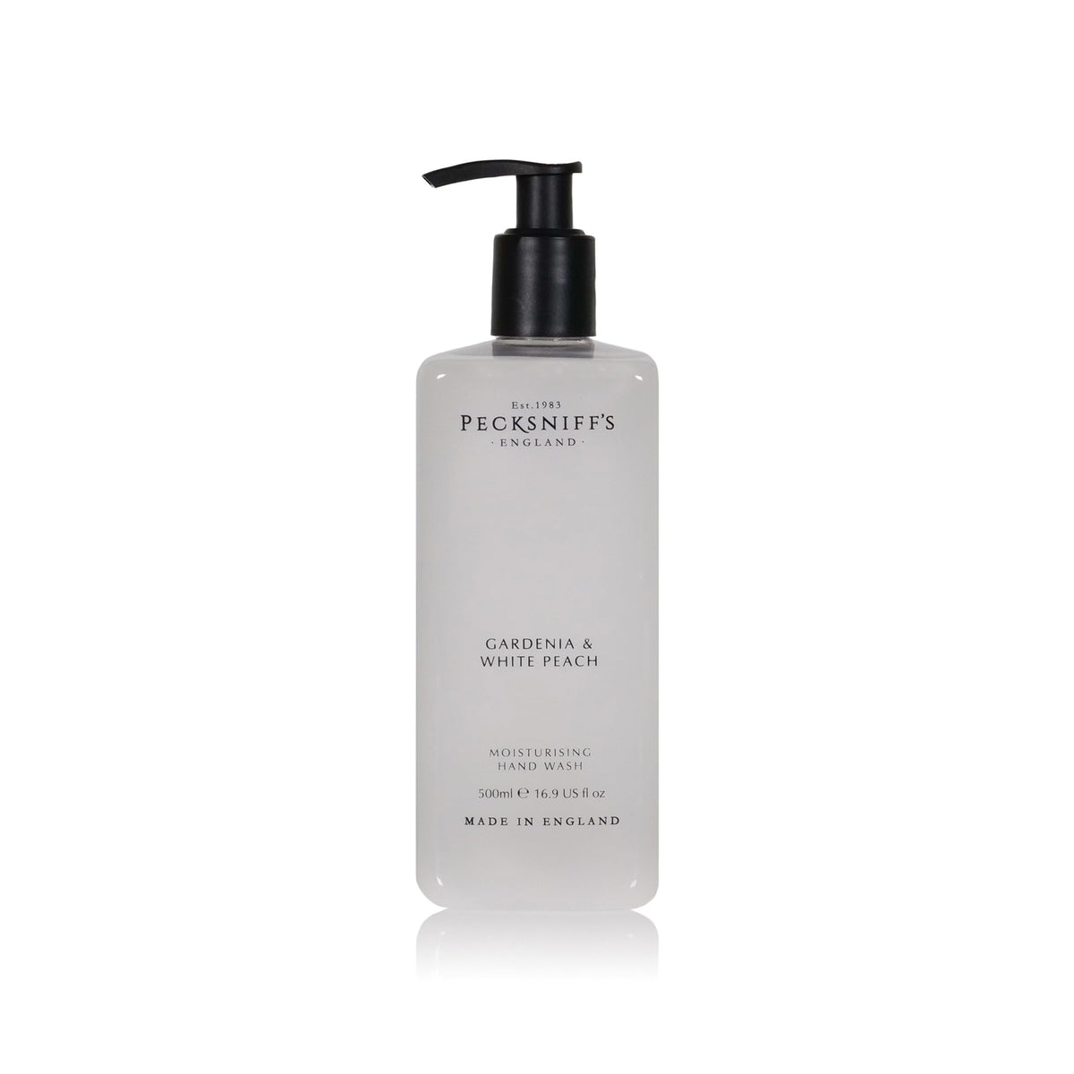 Pecksniff'S Moisturizing Hand Wash 500Ml - Vitamin B Enriched, Gentle Gardenia & White Peach