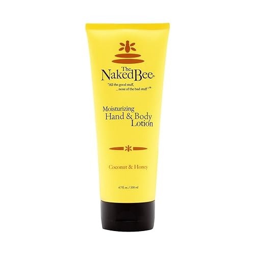 The Naked Bee Nourishing Body Lotion 6.7 Oz - Moisture Replenishing For Dry Skin With Coconut & Honey