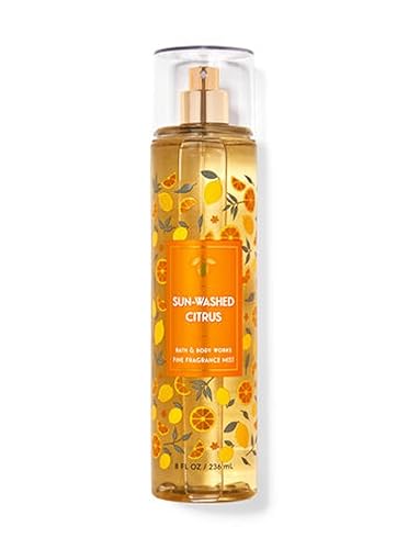 Bath & Body Works Sun-Washed Citrus Fine Fragrance Body Spray, 8 Fl Oz