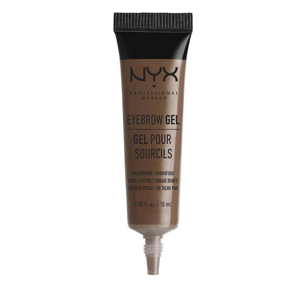 Nyx Professional Makeup Eyebrow Gel - 02 Chocolate, 0.34 Fl Oz, Long-Lasting & Waterproof