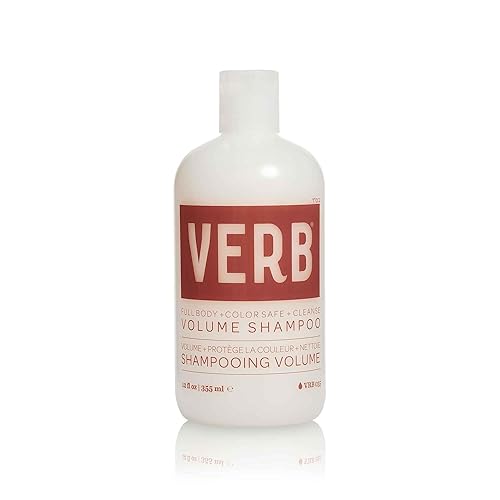 Verb Volume Shampoo - 12 Fl Oz, White, Adds Body & Shine, Sulfate-Free Hair Care