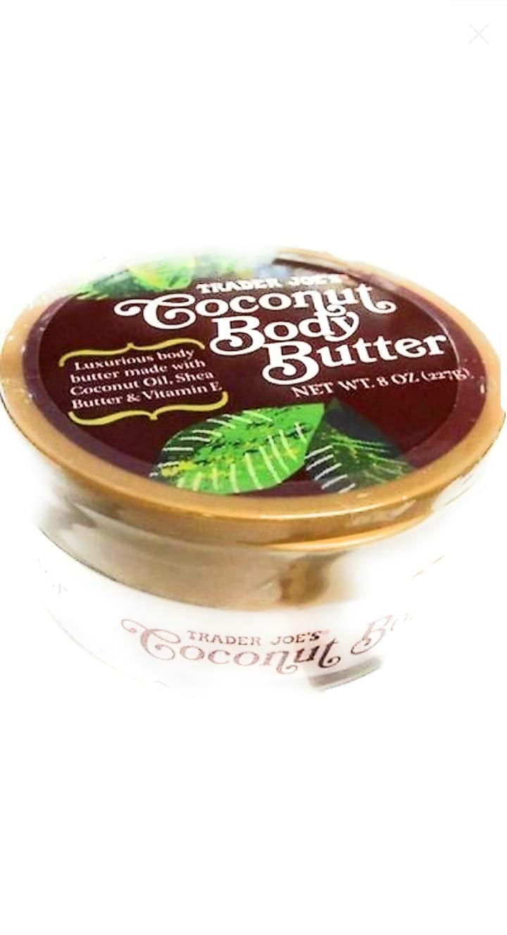 Trader Joe'S Coconut Body Butter, 8 Oz - Moisturizing, Nourishing Skin Care Product