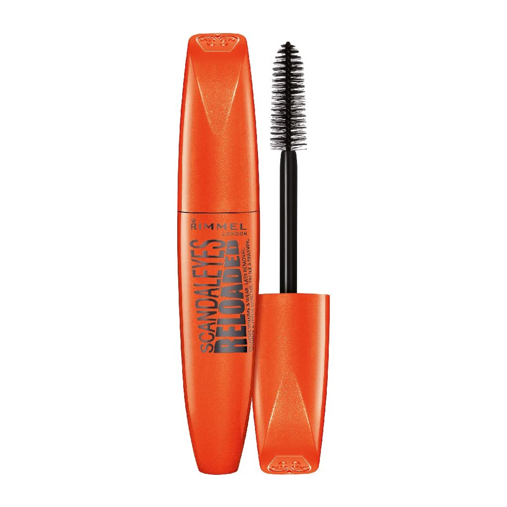 Rimmel London Scandaleyes Reloaded Mascara, Black - 1 Count, Volumizing Formula