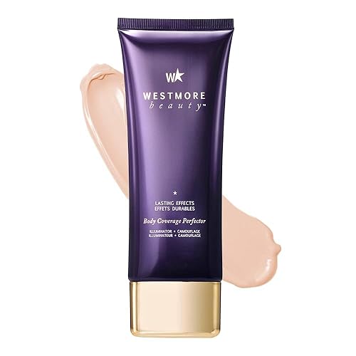 Westmore Beauty Body Coverage Perfector 3.5 Oz - Waterproof Leg & Tattoo Makeup, Fair Radiance