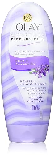 Olay Moisture Ribbons Plus 18 Oz - Shea & Lavender Oil For Ultimate Hydration