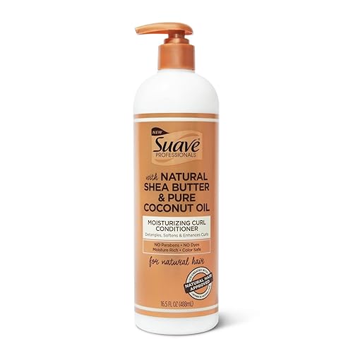 Suave Professionals Natural Shea Butter Coconut Curl Conditioner, 16.5 Fl Oz