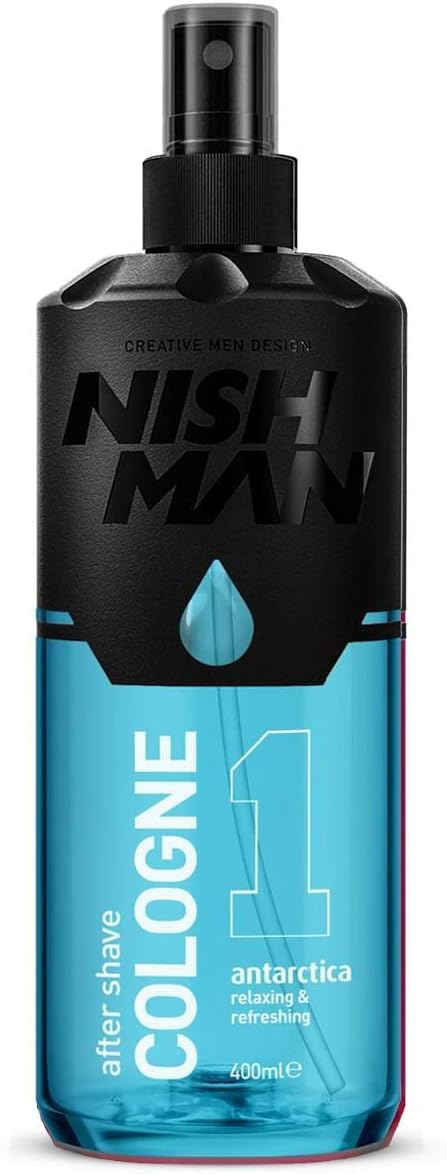 Nishman After Shave Cologne 01 Antarctica 400Ml - Refreshing Men'S Fragrance