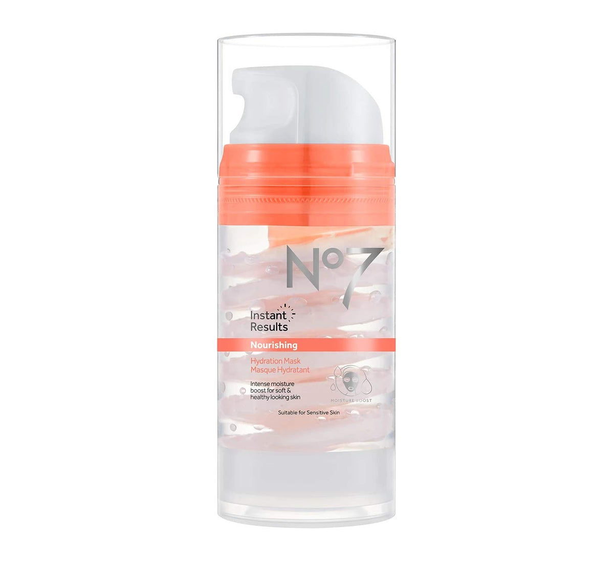 No7 Instant Results Nourishing Hydration Mask - 3.3Oz, Moisturizing Face Treatment