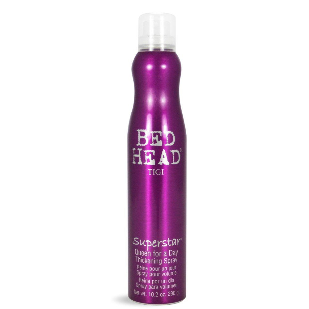 Tigi Bed Head Superstar Queen Thickening Spray, 10.2 Oz, Pack Of 2 - Volumizing Hair Treatment