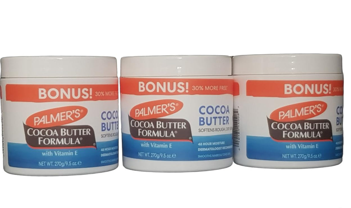 Palmers Cocoa Butter Cream Formula, 270G (Pack Of 3) - Moisturizing Skin Care