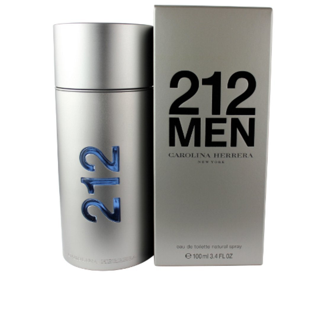 Carolina Herrera 212 Eau De Toilette Spray For Men, 3.4 Fl Oz - Fresh & Masculine Fragrance